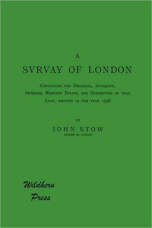 A Survey of London de John Stow