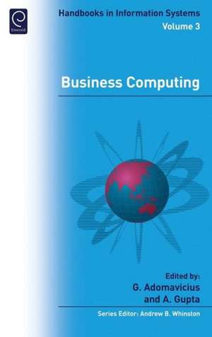 Business Computing de Gediminas Adomavicius