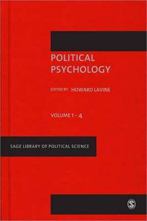 Political Psychology de Howard Lavine