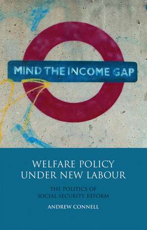 Welfare Policy Under New Labour: The Politics of Social Security Reform de Andrew Connell