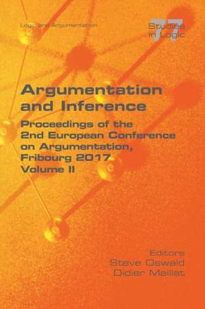 Argumentation and Inference. Volume II de Dider Maillat