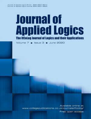 Journal of Applied Logics - The IfCoLog Journal of Logics and their Applications de Dov Gabbay