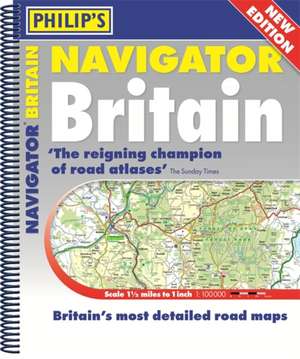 Philip's 2019 Navigator Britain Spiral Bound de Philip's Maps