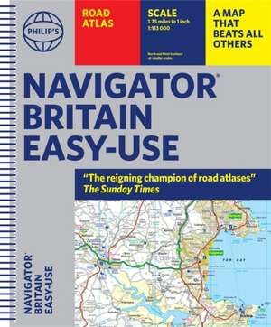 Philip's Navigator Britain Easy Use Format de Philip'S Maps