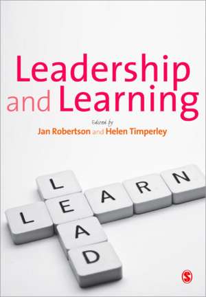 Leadership and Learning de Jan Robertson