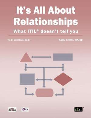 It's All about Relationships: What Itil Doesn't Tell You de Suzanne D. Van Hove