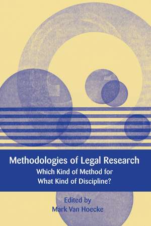 Methodologies of Legal Research: Which Kind of Method for What Kind of Discipline? de Mark Van Hoecke