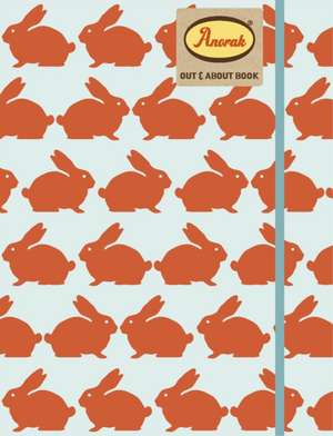 Anorak Kissing Rabbits Notebook de Anorak