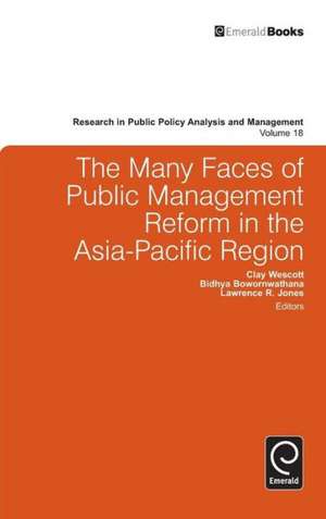 The Many Faces of Public Management Reform in the Asia–Pacific Region de Clay Wescott