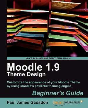 Moodle 1.9 Theme Design de Paul James Gadsdon