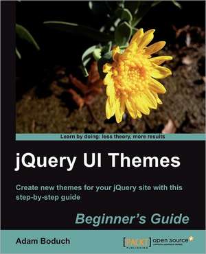 Jquery Ui Themes Beginner's Guide de Adam Boduch