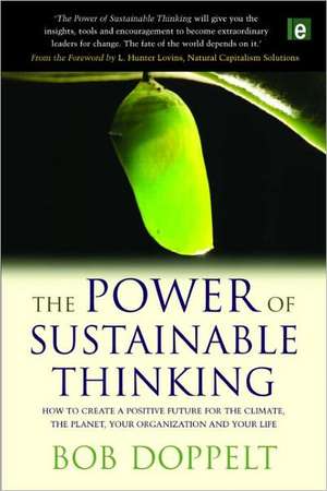 The Power of Sustainable Thinking: How to Create a Positive Future for the Climate, the Planet, Your Organization and Your Life de Bob Doppelt