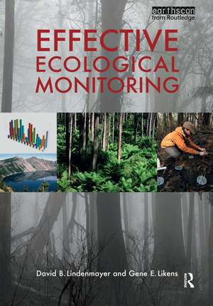 Effective Ecological Monitoring de David Lindenmayer