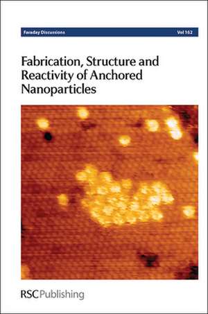 Fabrication, Structure and Reactivity of Anchored Nanoparticles: Faraday Discussions No. 162 de Royal Society of Chemistry