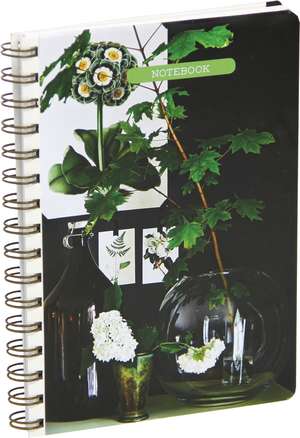 Botanical Style Medium Spiral-Bound Notebook de Ryland Peters & Small