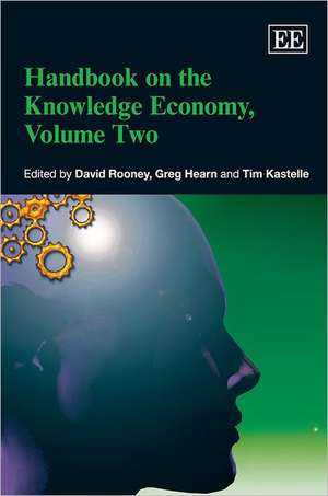 Handbook on the Knowledge Economy, Volume Two de David Rooney