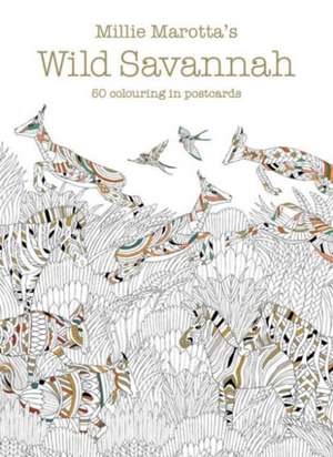 Marotta, M: Millie Marotta's Wild Savannah Postcard Box de Millie Marotta