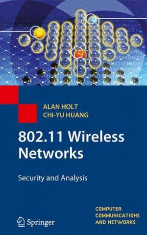 802.11 Wireless Networks de Alan Holt
