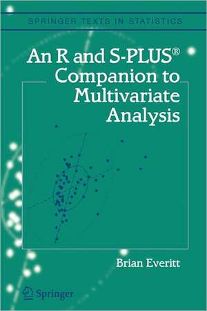 An R and S-Plus® Companion to Multivariate Analysis de Brian S. Everitt