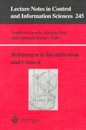 Robustness in Identification and Control de Andrea Garulli