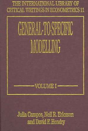 General–to–Specific Modelling de Julia Campos