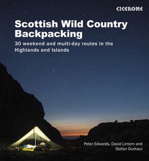 Scottish Wild Country Backpacking de David Lintern