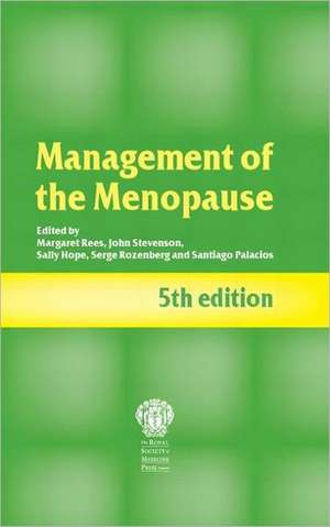 Management of the Menopause, 5th edition de Margaret Rees