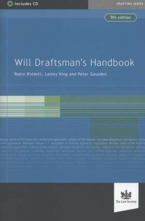 Will Draftsman's Handbook de Paul Gausden