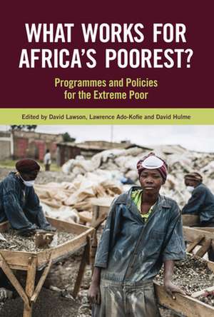 What Works for Africa's Poorest de David Lawson