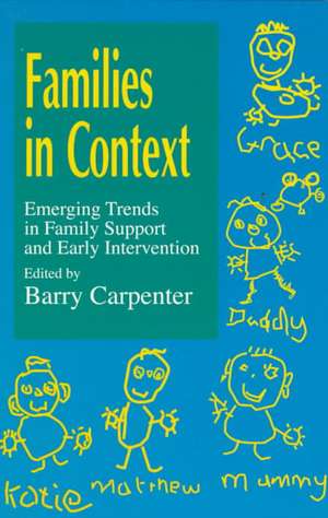 Families in Context de Barry Carpenter