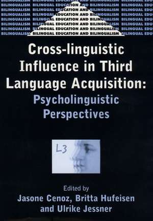 CROSS-LINGUISTIC INFLUENCE IN THIRD LANGUAGE ACQUISITION