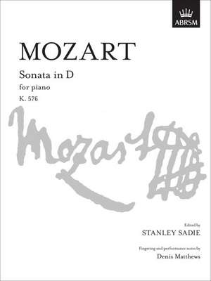 Sonata in D K. 576 de Wolfgang Amadeus Mozart