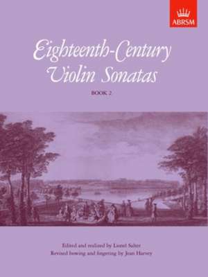 Eighteenth-Century Violin Sonatas, Book 2 de Lionel Salter