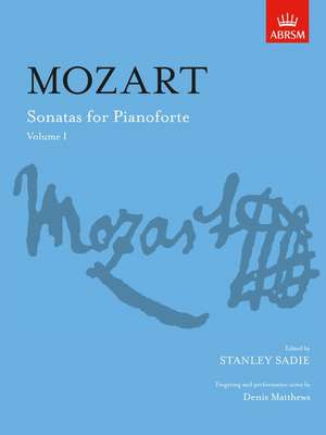 Sonatas for Pianoforte, Volume I de Wolfgang Amadeus Mozart