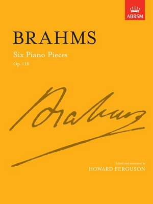 Six Piano Pieces, Op. 118 de Johannes Brahms