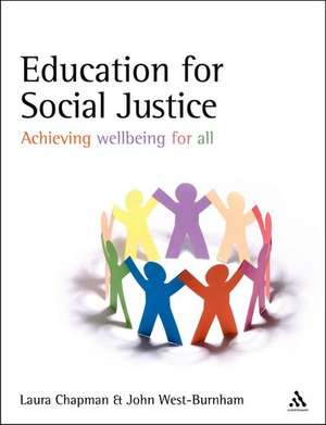 Education for Social Justice: Achieving wellbeing for all de Dr Laura Chapman