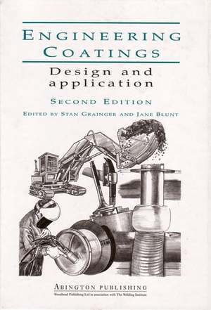 Engineering Coatings: Design and Application de S Grainger