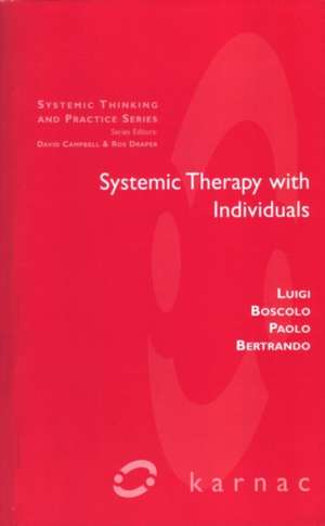 Systemic Therapy with Individuals de Luigi Boscolo