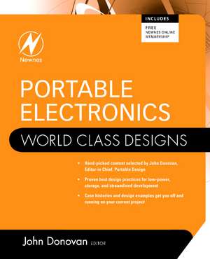 Portable Electronics: World Class Designs de John Donovan