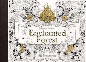 Enchanted Forest: 20 Postcards de Johanna Basford