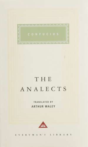 The Analects de Confucius