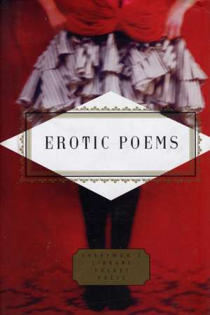 Erotic Poems de Peter Washington