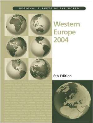 Western Europe 2004 de Europa Publications