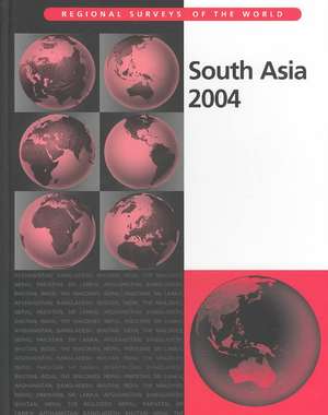 South Asia 2004 de Europa Publications