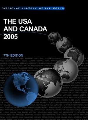 The USA and Canada 2005 de Europa Publications