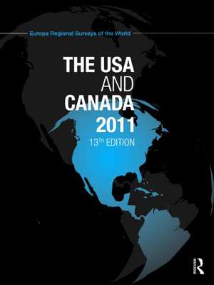 The USA and Canada 2011 de Europa Publications