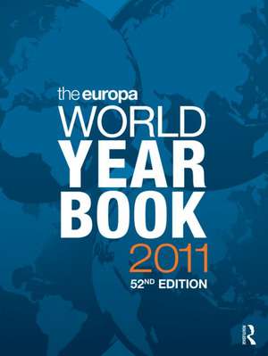 The Europa World Year Book 2011 de Europa Publications