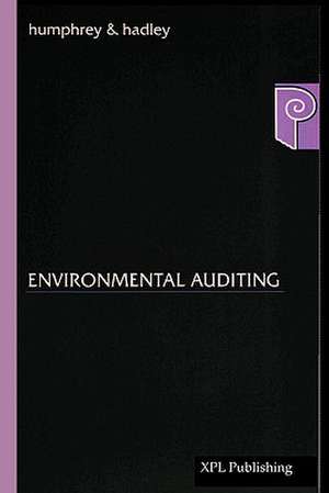 Environmental Auditing de Neil Humphrey