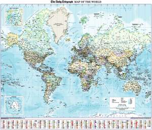 Daily Telegraph Map of the World