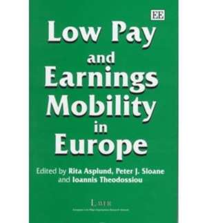 Low Pay and Earnings Mobility in Europe de Rita Asplund